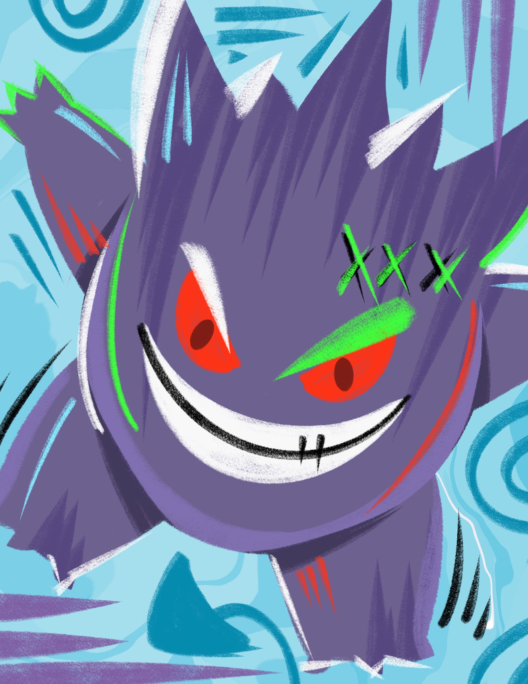 Gengar Print